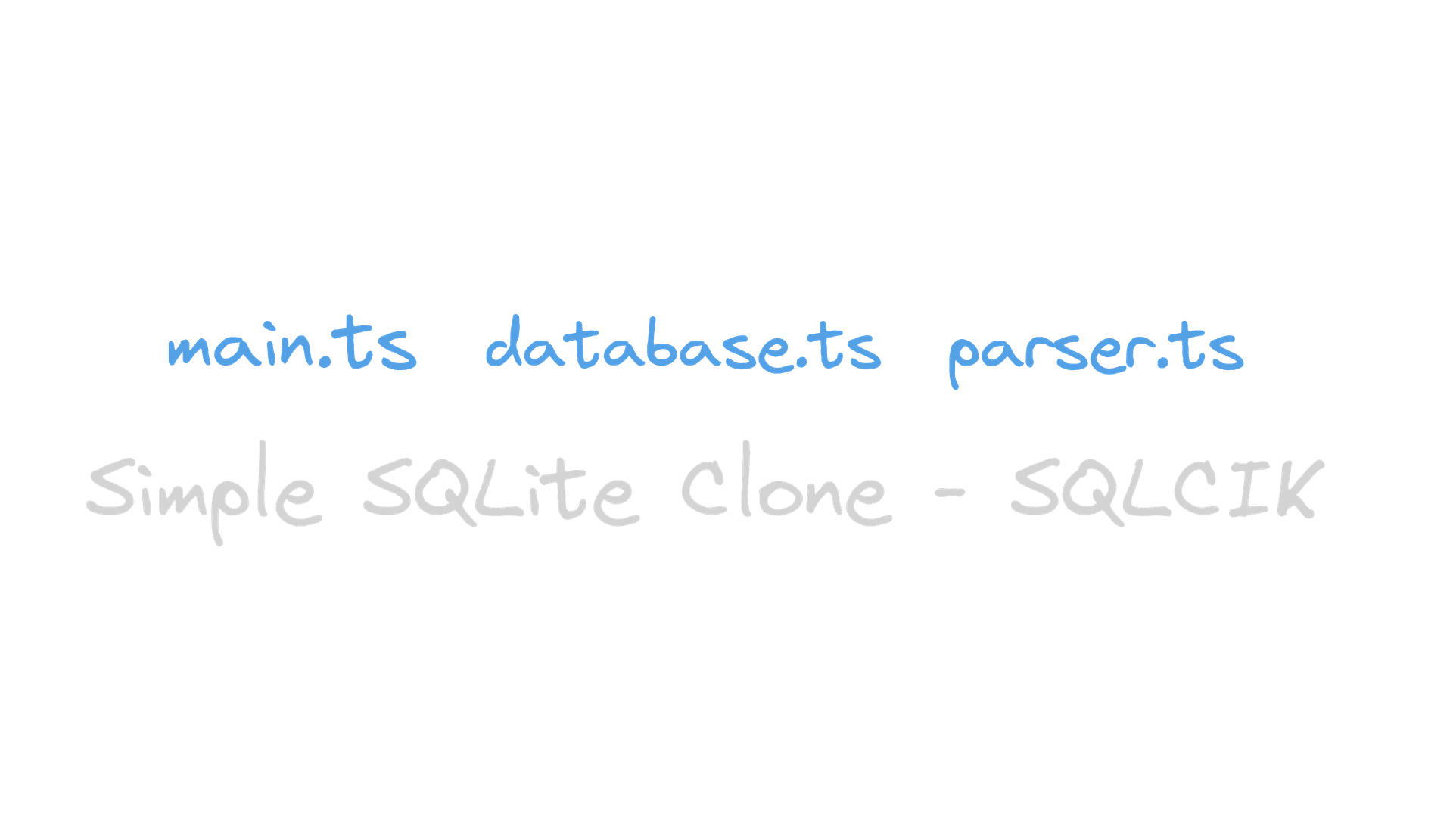 SQLcik - SQLite Clone Project