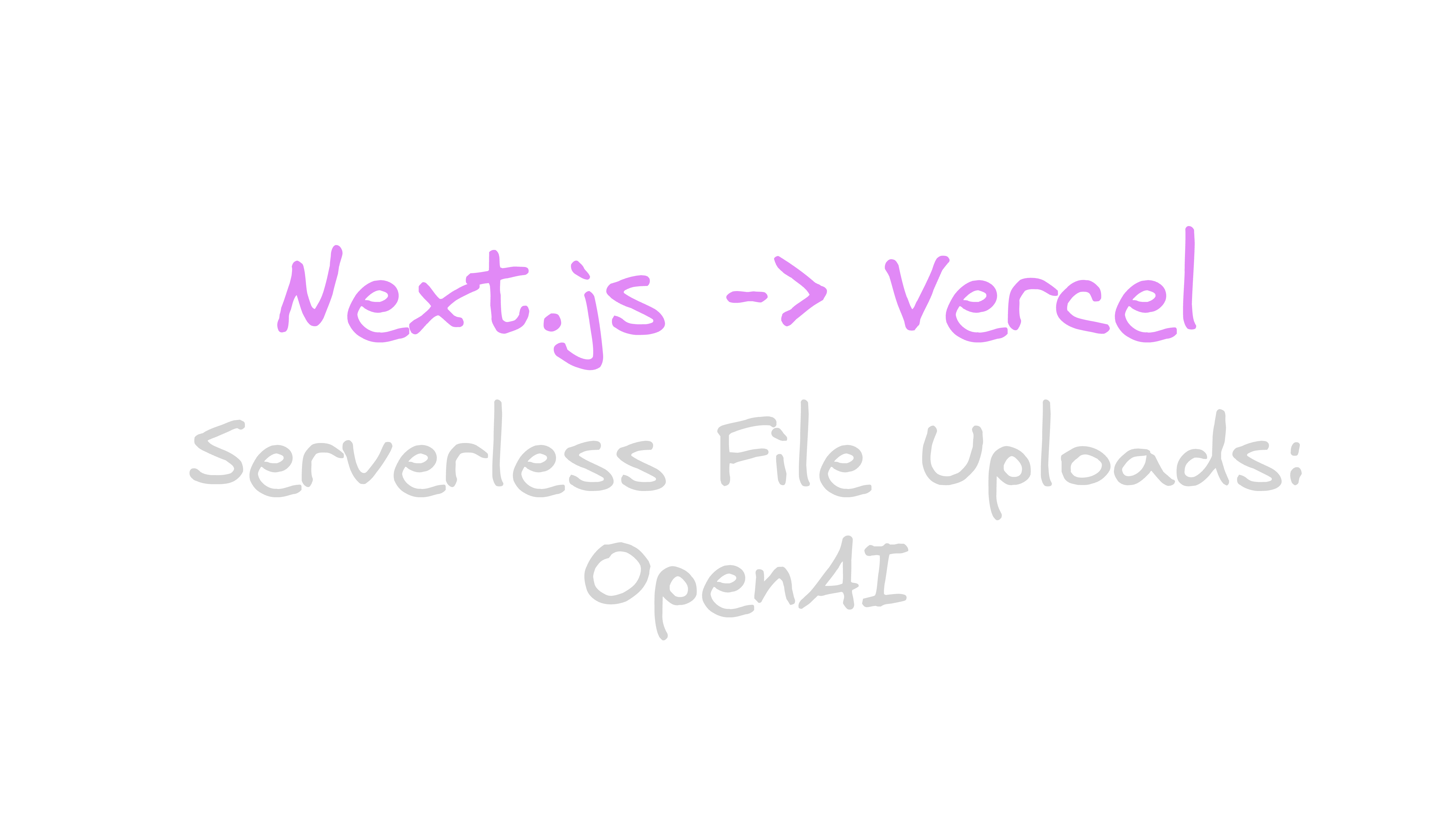 How I handled large file uploads in a Serverless Next.js app