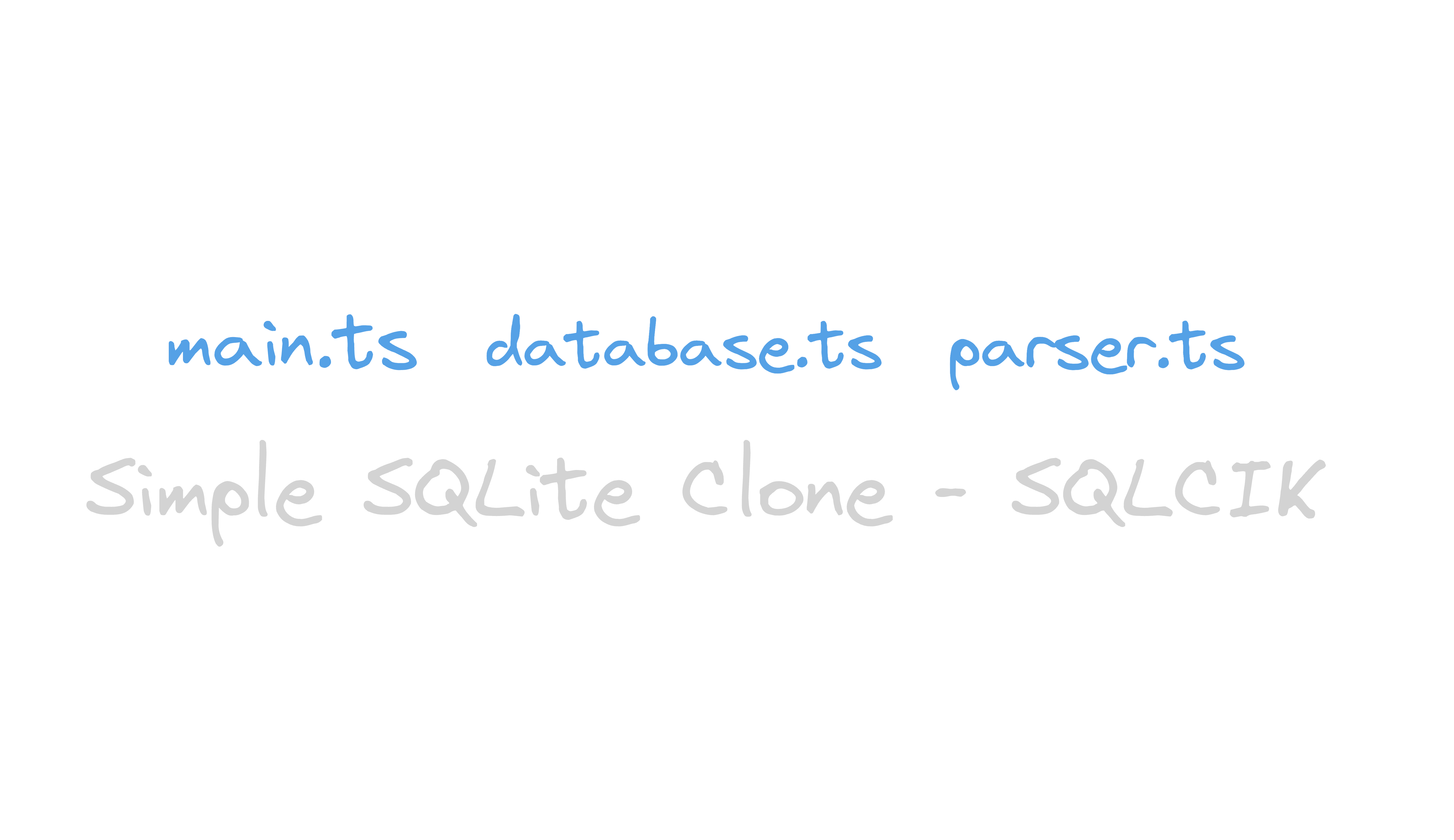 How to Build Your Own Small SQLite Clone - SQLcik
